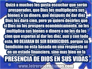 Bendecidos Por La Presencia De Dios En Sus Vidas Letreros Cristianos Com Imagenes